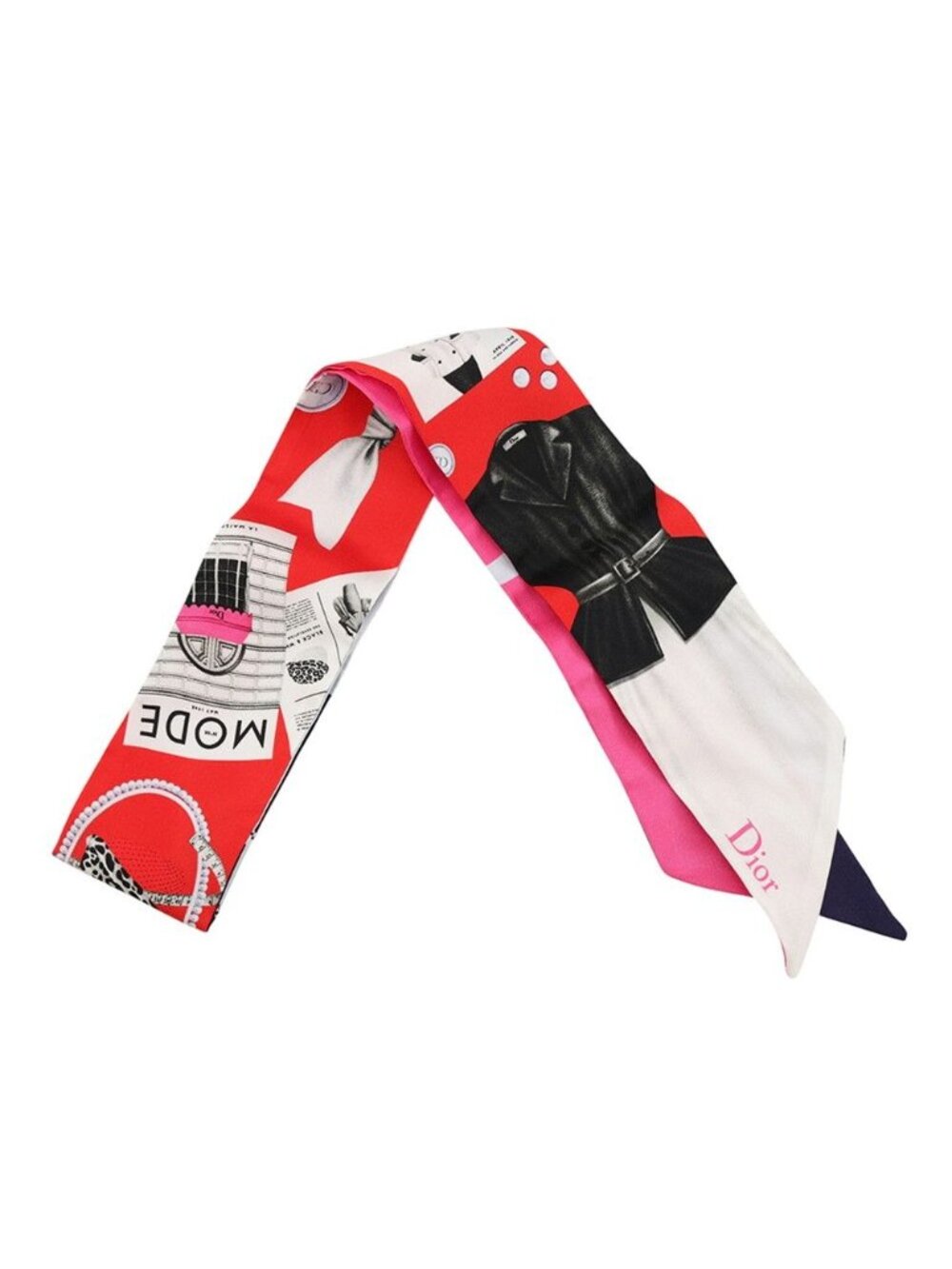 Dior Bandeau Scarf Mitzah Silk